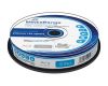 MediaRange Blu Ray BD-R DL 50GB 6x Printable Cake (10) /MR509/ Poklada  lacn MediaRange Blu Ray BD-R DL 50GB 6x Printable Cake (10) /MR509/