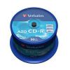 Verbatim Crystal Azo CD-R 52x Cake (50) /43343/ Poklada  lacn Verbatim Crystal Azo CD-R 52x Cake (50) /43343/