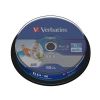 Verbatim Blu Ray 6x BD-R Wide Printable Cake (10) /43804/ Poklada  lacn Verbatim Blu Ray 6x BD-R Wide Printable Cake (10) /43804/