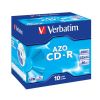 Verbatim Crystal Azo CD-R 52x Jewel Case (10) /43327/ Poklada  lacn Verbatim Crystal Azo CD-R 52x Jewel Case (10) /43327/