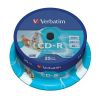 Verbatim CD-R 52X FULL TLACITELN ID BRANDED CAKE (25) Poklada  lacn Verbatim CD-R 52X FULL TLACITELN ID BRANDED CAKE (25)