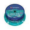 Verbatim DVD-RW 4x Cake (25) /43639/ Poklada  lacn Verbatim DVD-RW 4x Cake (25) /43639/