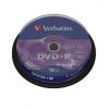Verbatim DVD+R 16x Cake (10) /43498/ Poklada  lacn Verbatim DVD+R 16x Cake (10) /43498/