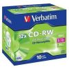 Verbatim CD-RW 12x Jewel Case (10) Poklada  lacn Verbatim CD-RW 12x Jewel Case (10)