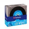 Verbatim CD-R 52x Vinyl Slim Case (10) /43426/ Poklada  lacn Verbatim CD-R 52x Vinyl Slim Case (10) /43426/