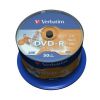 Verbatim DVD-R 16x Full Printable NO ID Cake (50) /43533/ Poklada  lacn Verbatim DVD-R 16x Full Printable NO ID Cake (50) /43533/