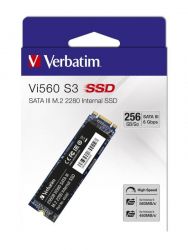 VERBATIM VI560 S3 M.2 2280 SATA III 560/460 MB/S SSD 256GB