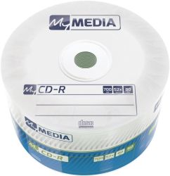 VERBATIM MYMEDIA CD-R 52X SHRINK (50)