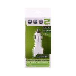 Cliptec Dual USB Car Charger /GZU-392-00/
