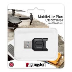 KINGSTON MOBILELITE PLUS USB 3.2 CTACKA PAMATOVYCH KARIET UHS-II/UHS-I MICRO SDHC/MICRO SDXC