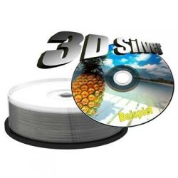 MediaRange DVD+R 16X Silver Printable Cake (25) /MR416/