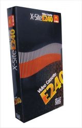 X-SITE E-240 VIDEOKAZETA VHS 240 MIN