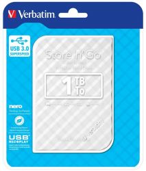 Verbatim USB 3.0 HDD 2,5 STORE N GO G2 1TB EXTERN PEVN DISK BIEL