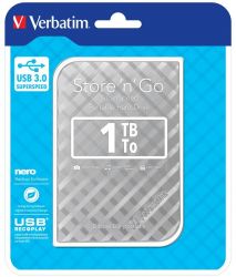 Verbatim USB 3.0 HDD 2,5 STORE N GO G2 1TB EXTERN PEVN DISK STRIEBORN