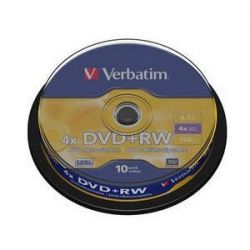 Verbatim DVD+RW 4x Cake (10) /43488/