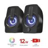 TRUST GEMI RGB USB 2.0 STEREO REPRODUKTORY 12W CIERNE Poklada  lacn TRUST GEMI RGB USB 2.0 STEREO REPRODUKTORY 12W CIERNE