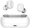 QCY T1C  BLUETOOTH 5.0 TWS HEADSET BIELA Poklada  lacn QCY T1C  BLUETOOTH 5.0 TWS HEADSET BIELA