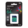 Adata PREMIER PRO SDXC PAMčOV KARTA 64GB CLASS 10 UHS-I U3 V30 100/80 MB/S Poklada  lacn Adata PREMIER PRO SDXC PAMčOV KARTA 64GB CLASS 10 UHS-I U3 V30 100/80 MB/S