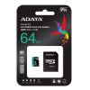 Adata PREMIER PRO MICRO SDXC PAMčOV KARTA +ADAPTR 64GB CLASS 10 UHS-I U3 A2 V30 100/80 MB/S Poklada  lacn Adata PREMIER PRO MICRO SDXC PAMčOV KARTA +ADAPTR 64GB CLASS 10 UHS-I U3 A2 V30 100/80 MB/S