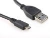 GEMBIRD MICRO USB KBEL 0,5M IERNY Poklada  lacn GEMBIRD MICRO USB KBEL 0,5M IERNY
