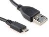 GEMBIRD MICRO USB KBEL 1M IERNY Poklada  lacn GEMBIRD MICRO USB KBEL 1M IERNY