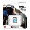 KINGSTON CANVAS GO PLUS SDXC 128GB CLASS 10 UHS-I U3 A2 V30 170/90 MB/S Poklada  lacn KINGSTON CANVAS GO PLUS SDXC 128GB CLASS 10 UHS-I U3 A2 V30 170/90 MB/S