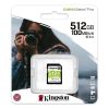 KINGSTON CANVAS SELECT PLUS SDXC 512GB CLASS 10 UHS-I U3 V30 100/85 MB/S Poklada  lacn KINGSTON CANVAS SELECT PLUS SDXC 512GB CLASS 10 UHS-I U3 V30 100/85 MB/S