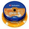Verbatim DVD-R 16x Cake (25) /43522/ Pokladóa – lacné Verbatim DVD-R 16x Cake (25) /43522/