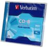 Verbatim CD-R 40X 800MB 90MIN V NORMÁLNOM OBALE Pokladóa – lacné Verbatim CD-R 40X 800MB 90MIN V NORMÁLNOM OBALE