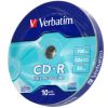 Verbatim CD-R 52X SHRINK (10) Pokladóa – lacné Verbatim CD-R 52X SHRINK (10)