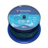 Verbatim CD-R 52x Cake (50) /43351/ Poklada  lacn Verbatim CD-R 52x Cake (50) /43351/