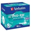 Verbatim DVD-RW 4x Jewel Case (1) /43285/ Vsrls  olcs Verbatim DVD-RW 4x Jewel Case (1) /43285/